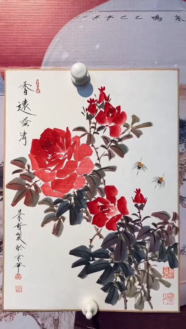 绢本国画CJZ-1.3平尺-国画