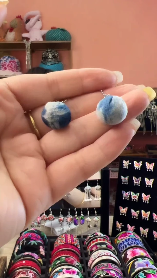 织绣艺枝独绣老绣饰品106