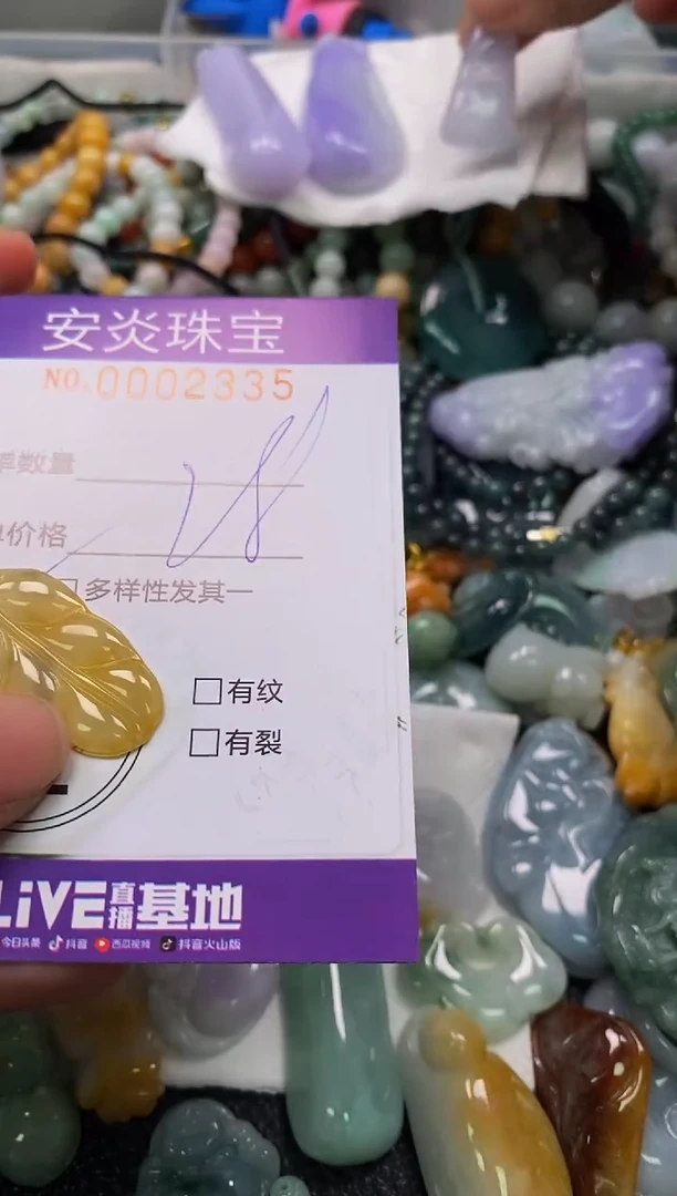 颈饰未镶嵌翡翠闪购0002335