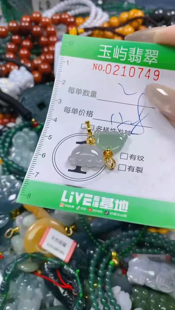 颈饰未镶嵌翡翠闪购0210749
