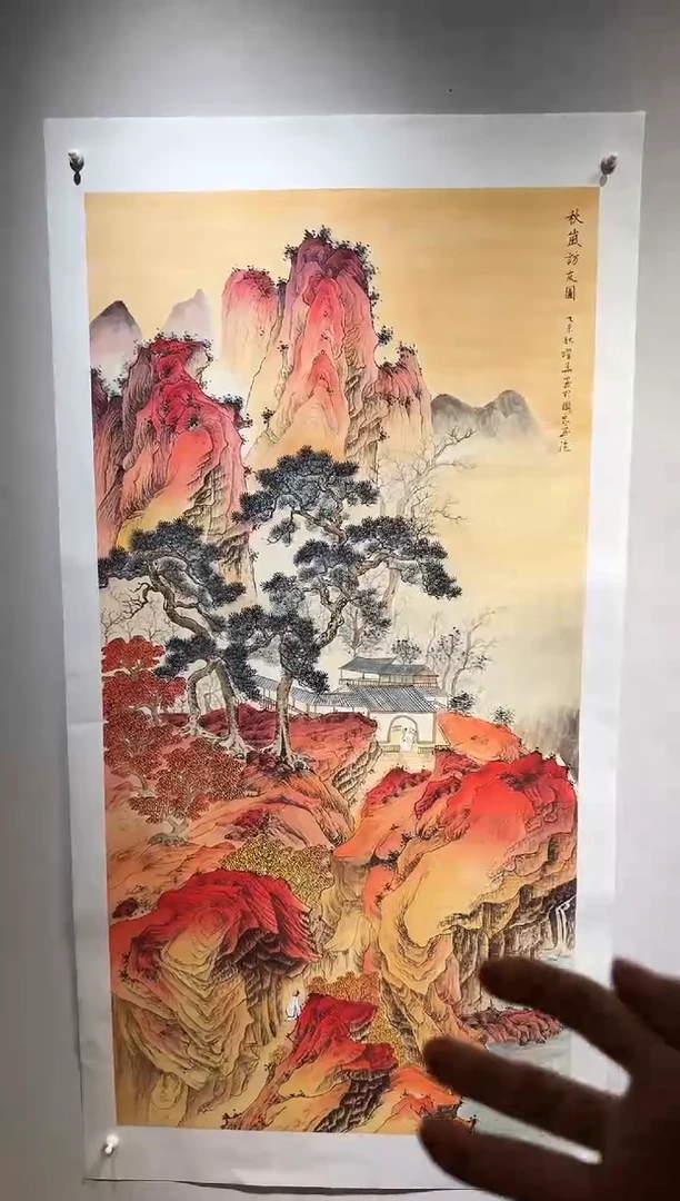 国画国画SS-1201280-张跃华央创美术馆精品定制备案作品