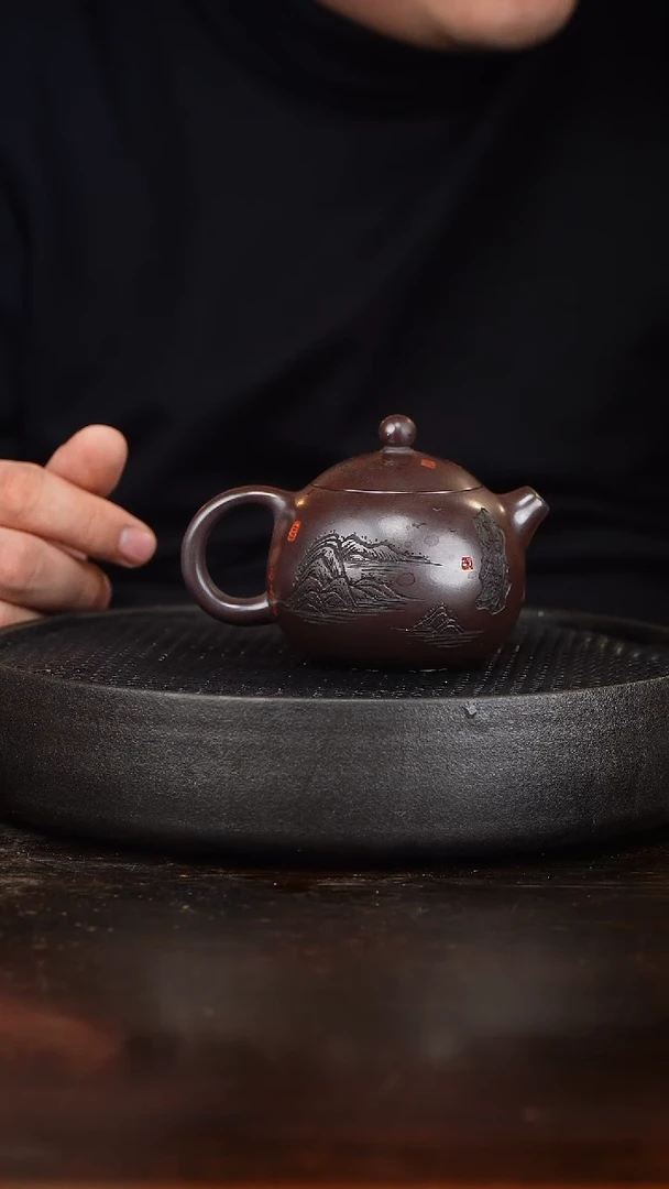 【闪购商品】紫砂茶壶法人为二位5人头