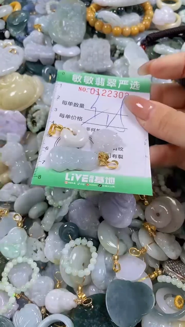 【闪购商品】翡翠颈饰未镶嵌闪购0122302