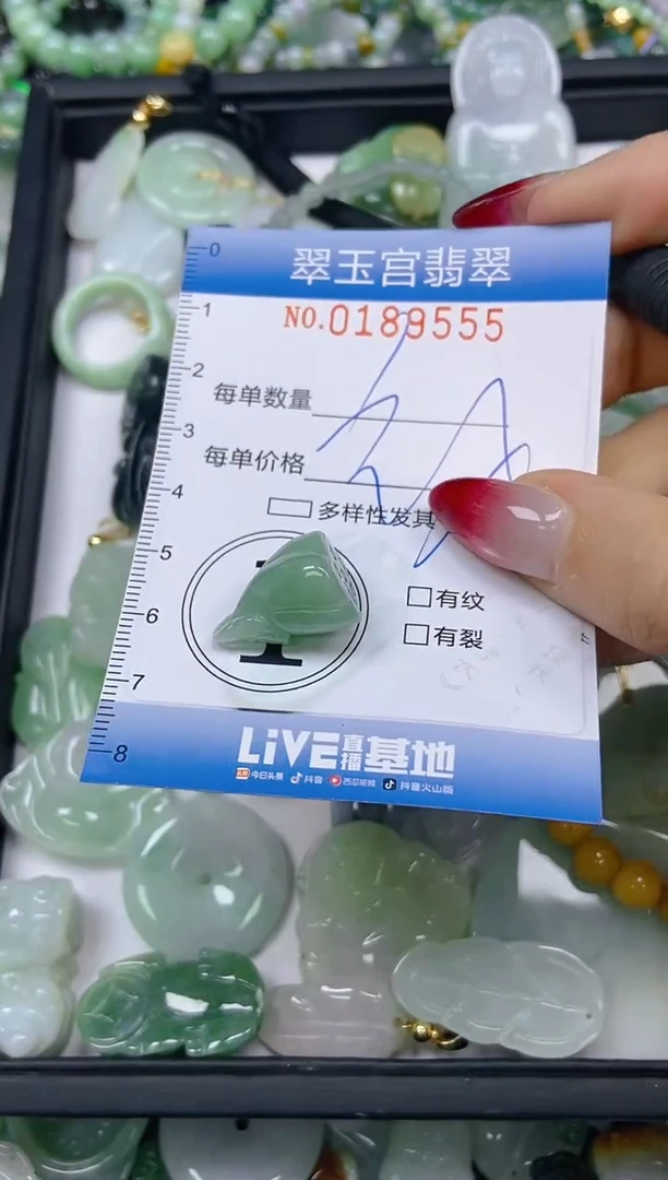翡翠未镶嵌颈饰闪购0189555