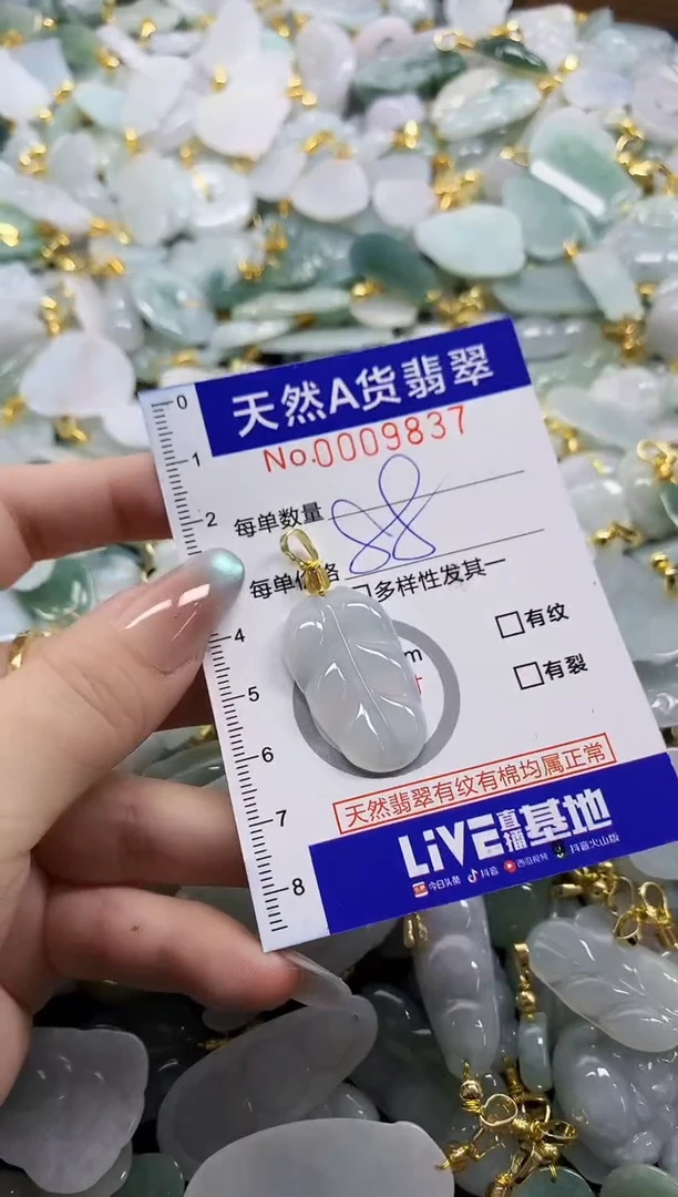 颈饰未镶嵌翡翠D****I天然A货翡翠