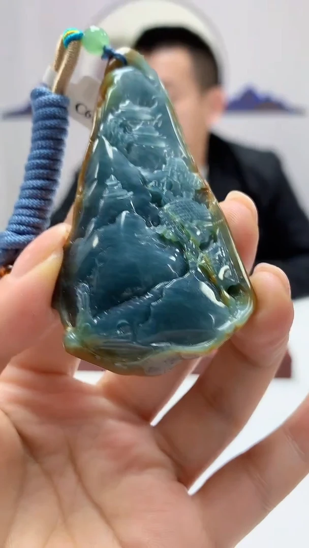 【闪购商品】定制翡翠未镶嵌4812ms-毛货161山水