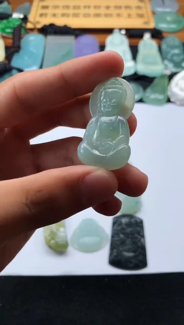 定制翡翠未镶嵌多***多5024毛货不退不换