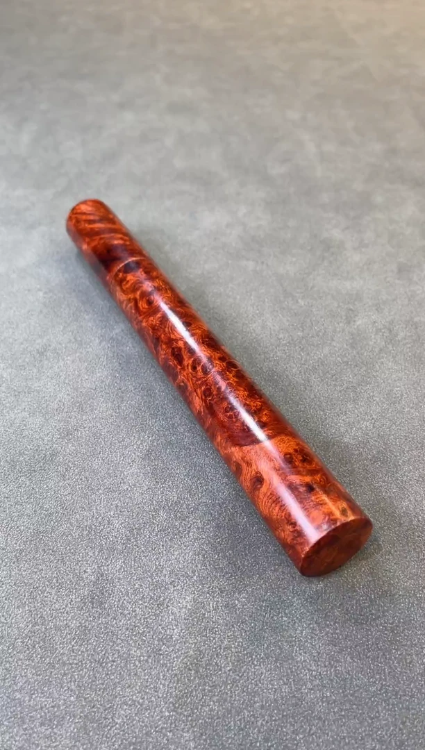 大果紫檀（缅甸花梨）把件缅甸花梨 香桶