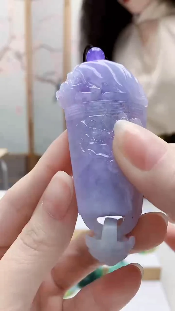 未镶嵌定制翡翠4829ry-毛货挂件56