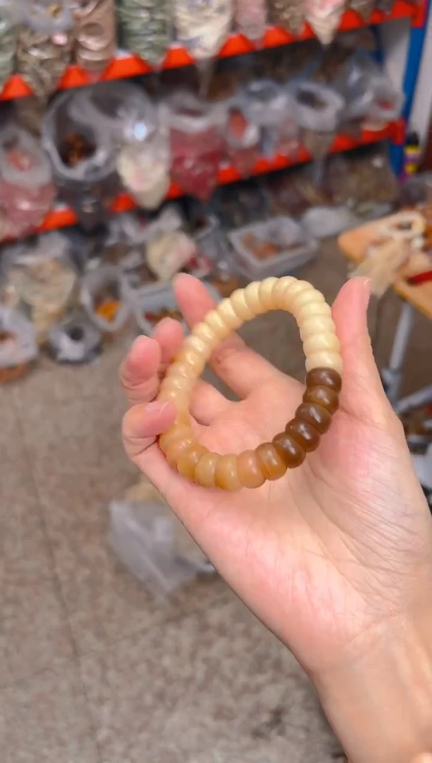 吊坠菩提根/象牙果麦***手渐变碗肠单圈