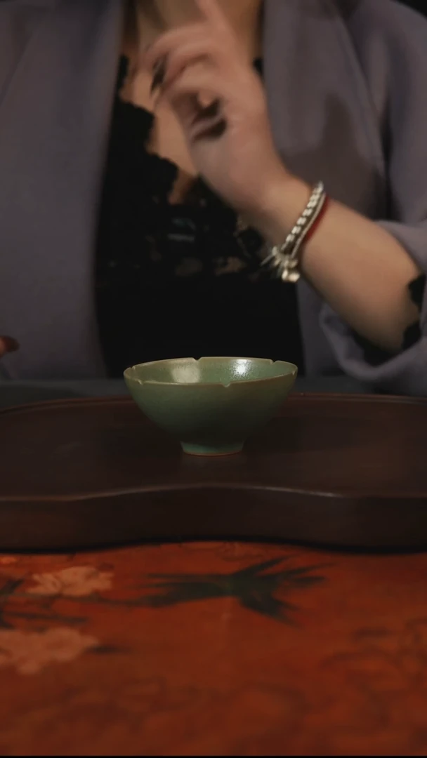 杯子瓷风**山汝州原产地原矿仿古老釉q