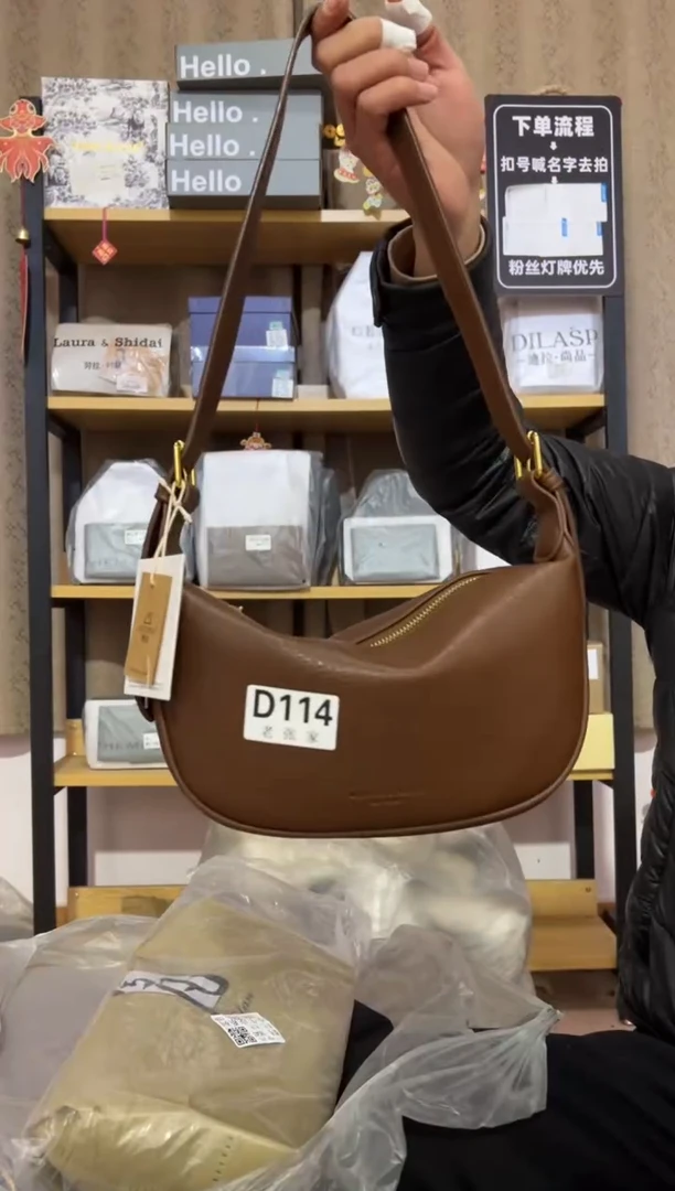 小牛剖层皮革老张家女包114