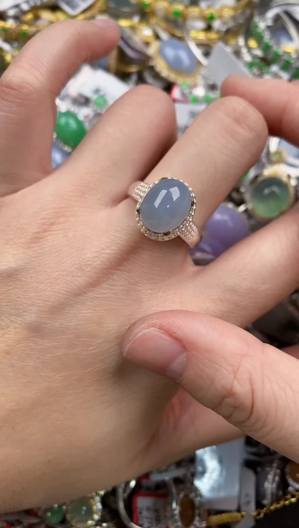 未镶嵌戒指翡翠101010----7