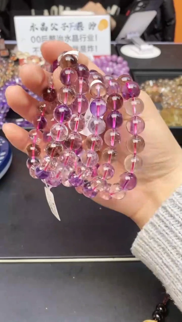 【闪购商品】水晶手链未镶嵌A15 仙女超七 11mm+多样性发其一