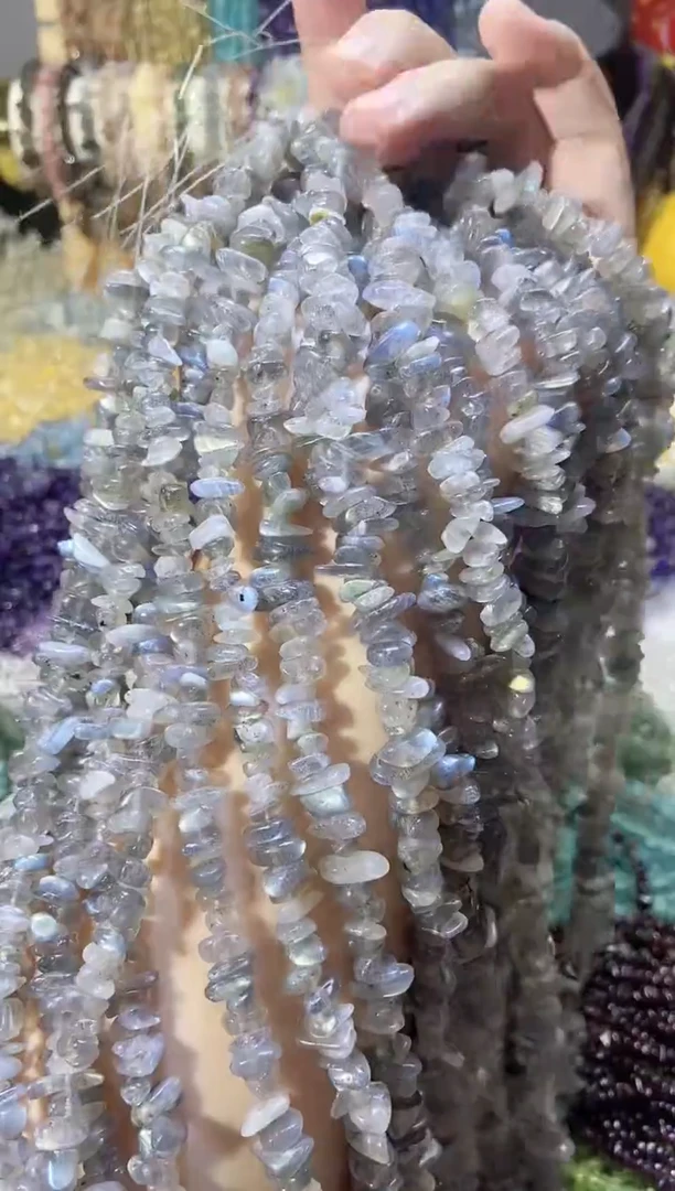 未镶嵌珠宝半成品水晶灰月光
