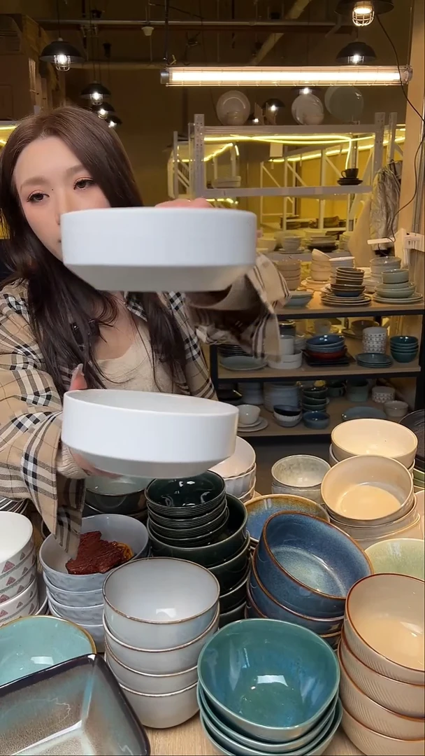瓷76【瑕疵】外贸尾货窑变釉下彩