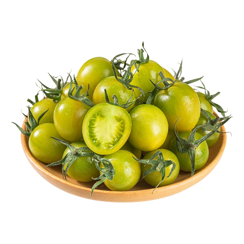 【深圳同城送】青霞蜜茄翡翠圣女果千禧绿色小番茄当季热卖水果夏季消暑1~5斤礼盒家庭装黄色樱桃小番茄山东省