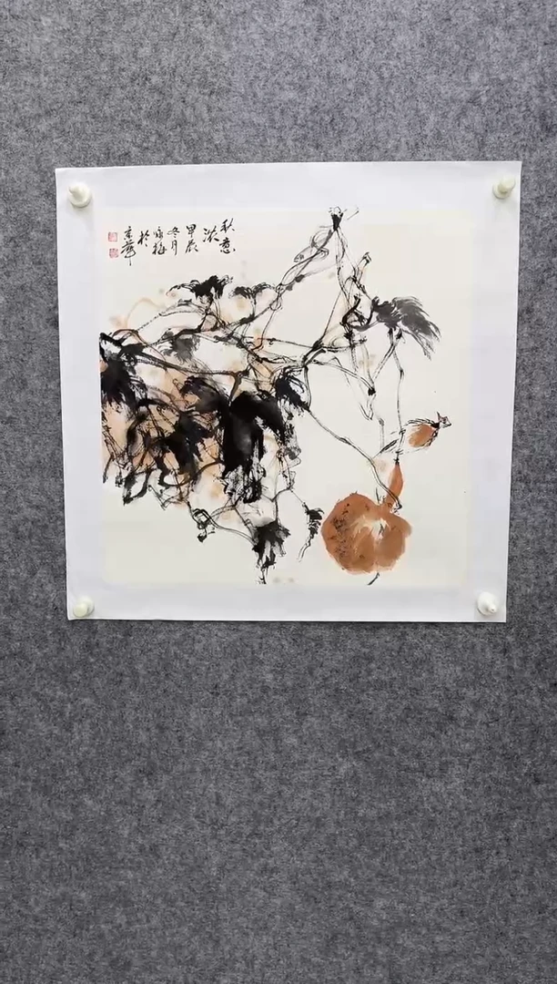 国画DH-HYM-老师绘画作品