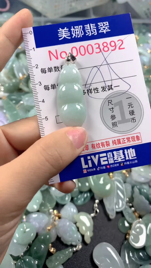 颈饰未镶嵌翡翠3892