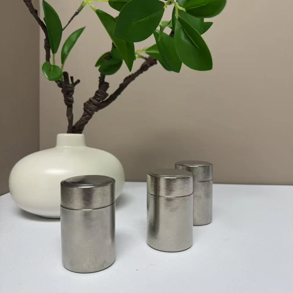 85ml 纯钛新款茶叶罐抑菌防霉家用便携