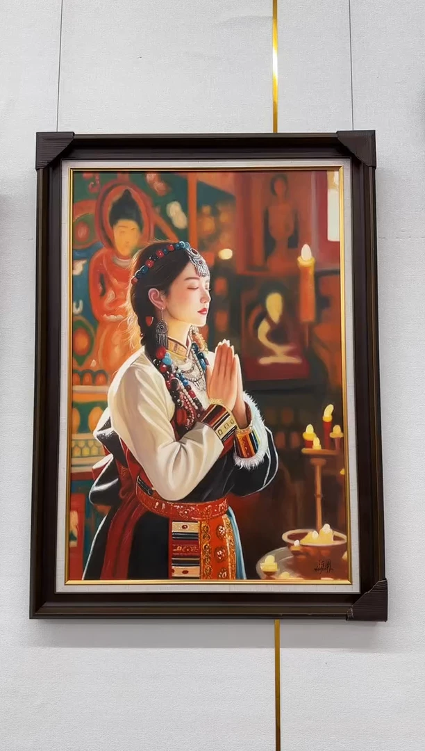 国画星***B王东圃-油画人物作品