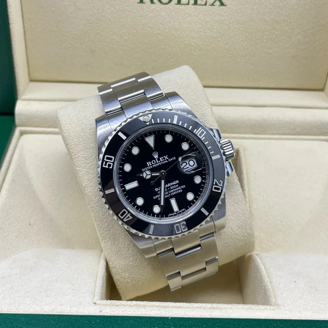 99新 Rolex/劳力士 7姐专场/潜航者黑水鬼自动机械腕表 40mm