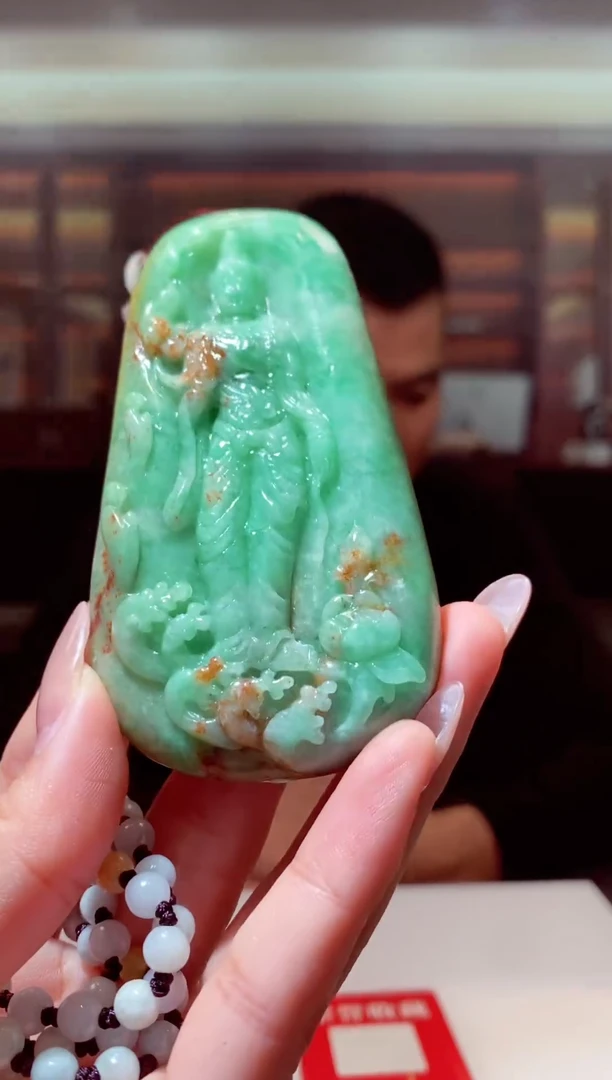 未镶嵌定制翡翠HM翡翠毛货HZ-38