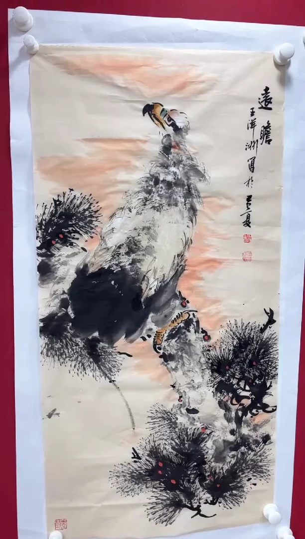 国画王洋洲老师三尺整张