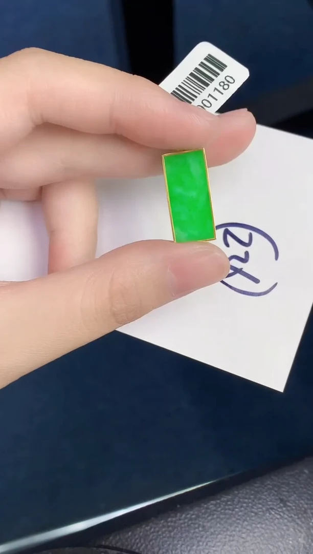 【闪购商品】翡翠颈饰18K金镶嵌000000000