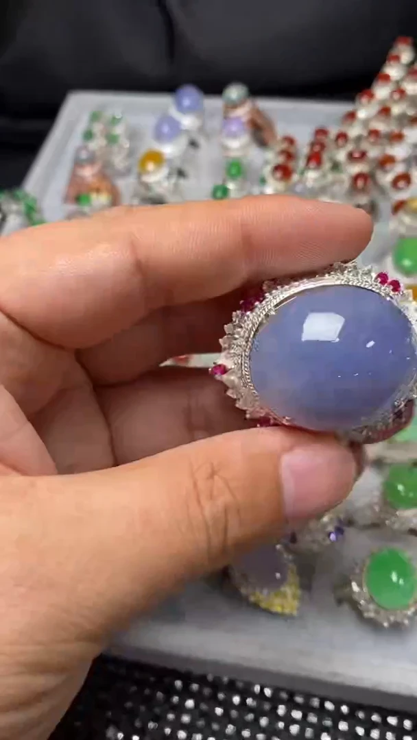 定制翡翠未镶嵌天然缅甸翡翠A货