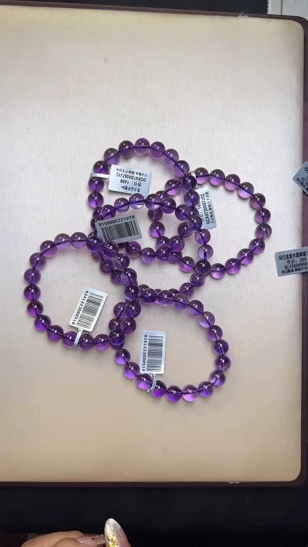 【闪购商品】水晶手链未镶嵌GCK672约9mm多样性发一件