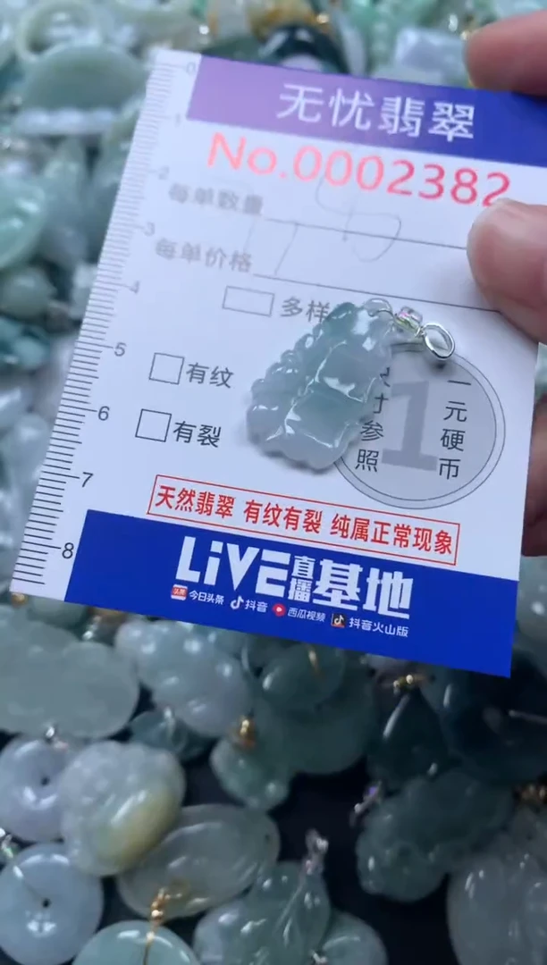 颈饰未镶嵌翡翠2382