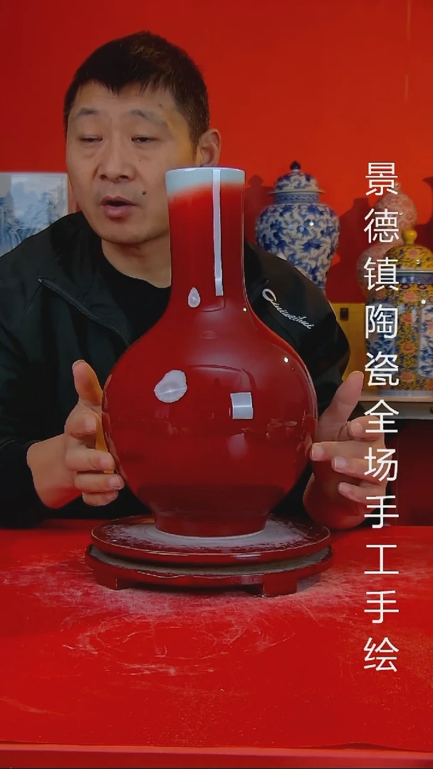 摆件陶瓷景德镇陶瓷 全场手工手绘