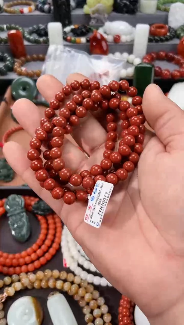 【闪购商品】南红玛瑙手串未镶嵌多样性发一件TNH6077