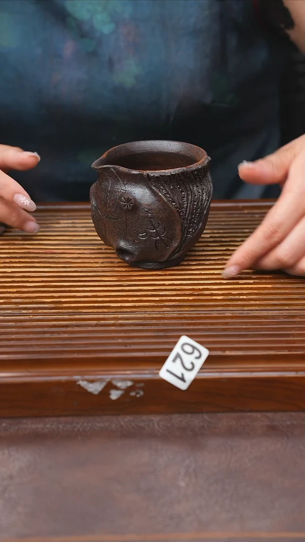 万古烧粗陶手工茶具