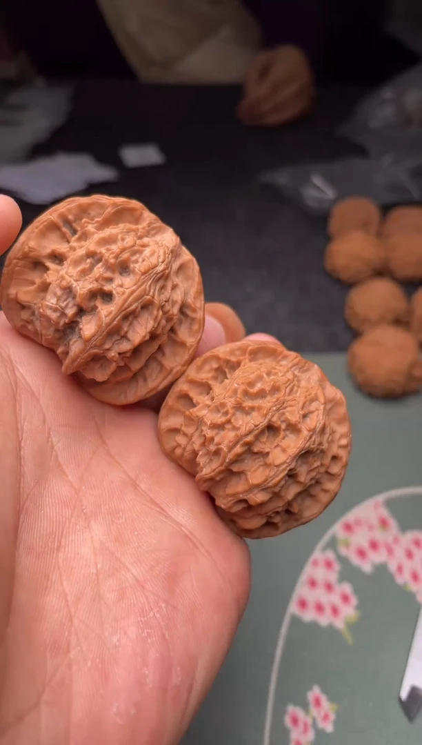 把件文玩核桃a304   平顶   43尺