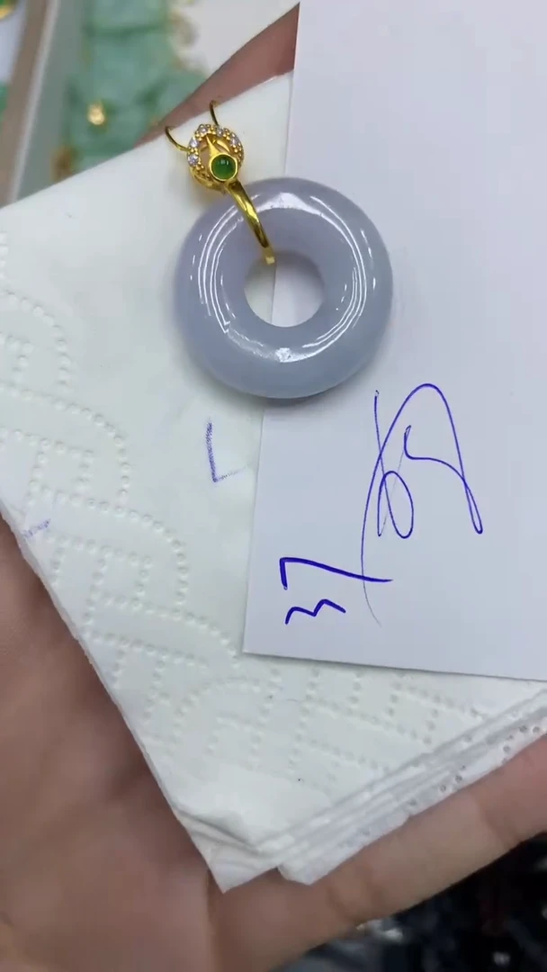 颈饰未镶嵌翡翠缅甸A货翡翠