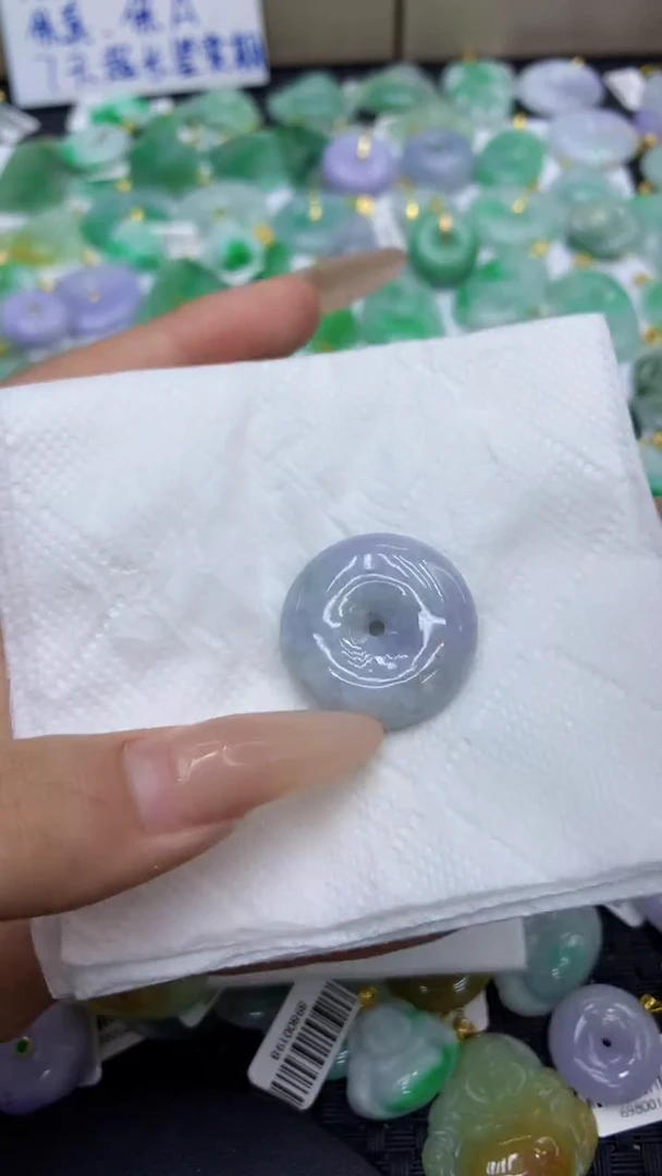 颈饰未镶嵌翡翠天然缅甸A货翡翠