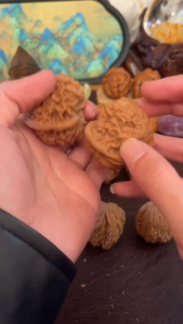 把件文玩核桃官帽48