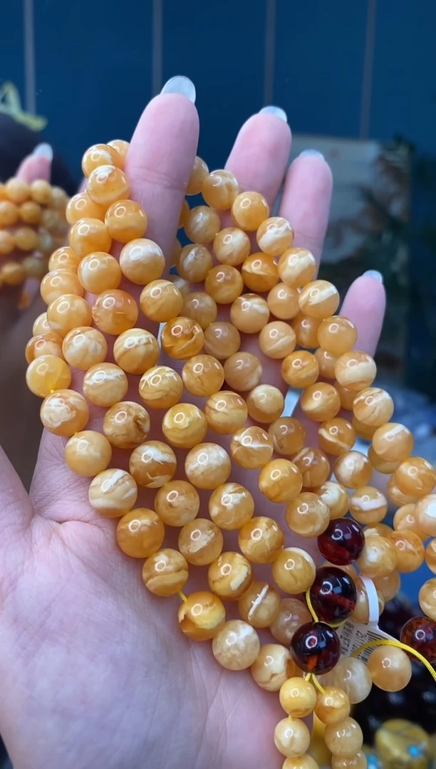 裸石琥珀未镶嵌1/5多样性发其一57