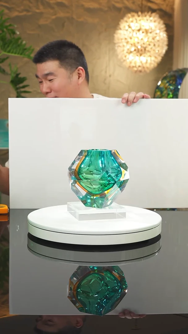 【闪购商品】摆件福利双色切面花瓶