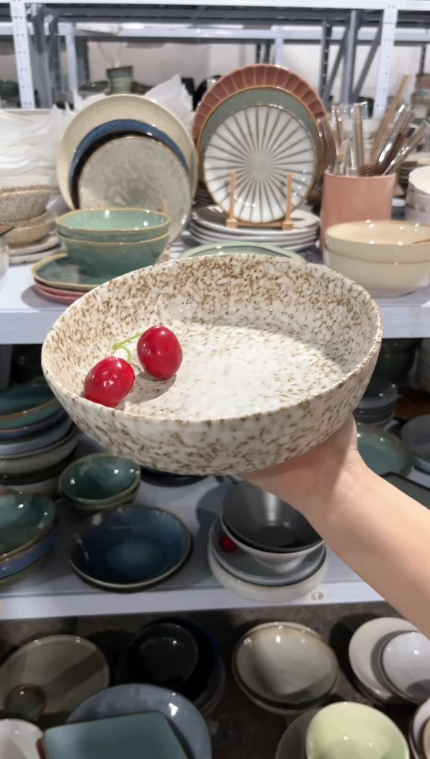 【闪购商品】瓷片外贸尾货瑕疵满20包邮X K1A八英寸