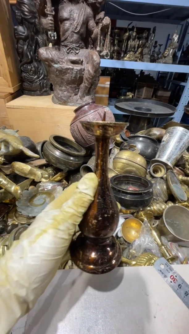 大板中古铜器摆件30