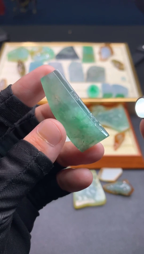 定制翡翠未镶嵌 天然翡翠裸石（含工费）