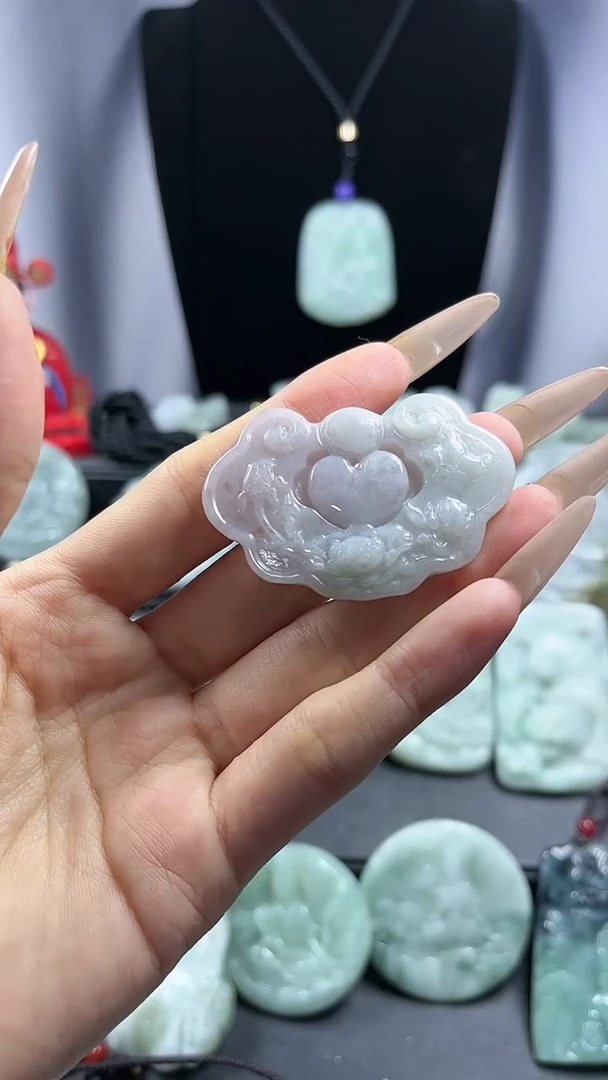 【闪购商品】翡翠颈饰未镶嵌如意平安扣