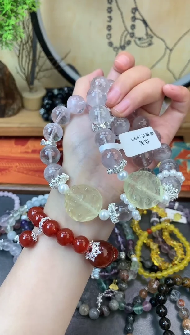 【闪购商品】水晶手链未镶嵌270手串