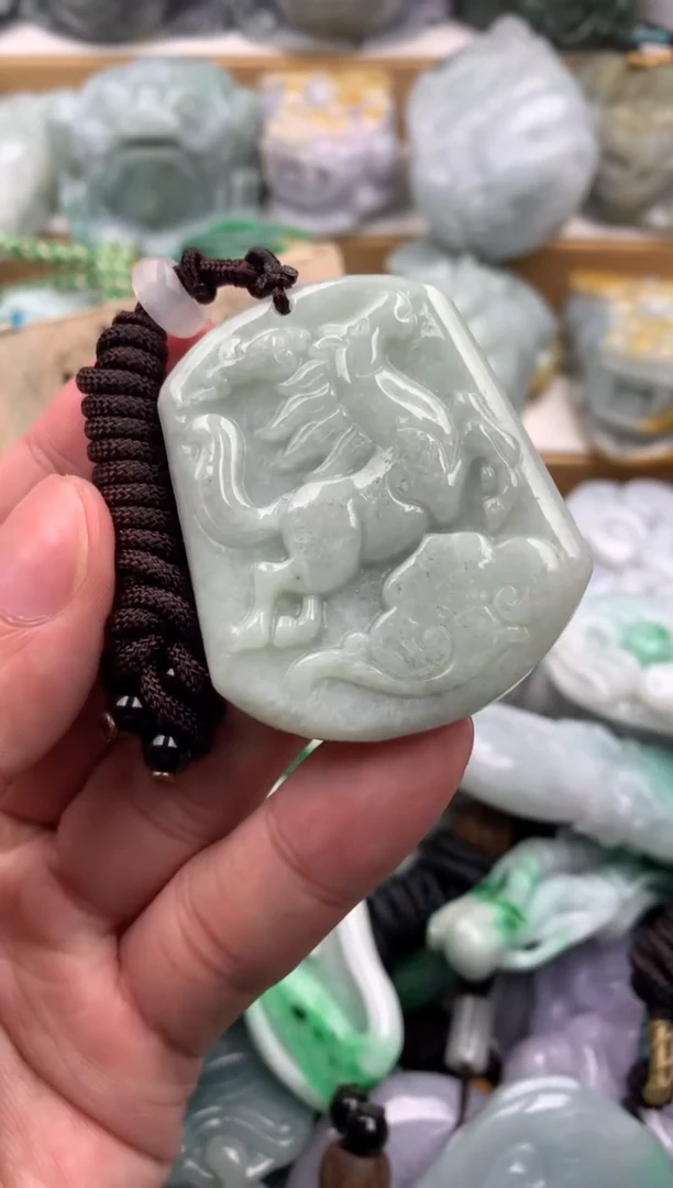 吊坠(不含链)未镶嵌翡翠1