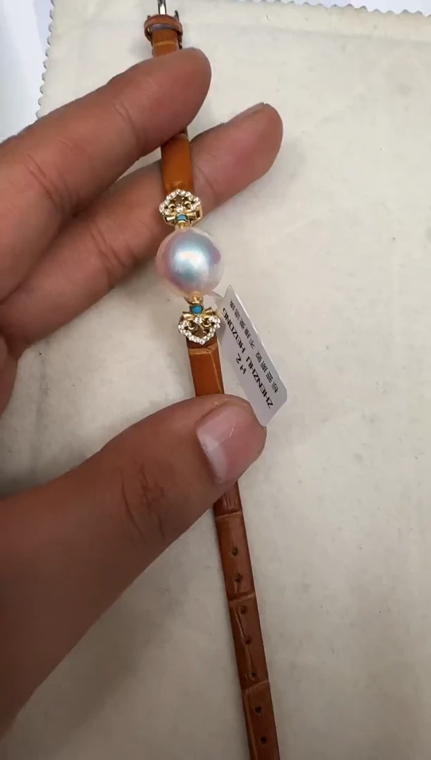 未镶嵌手绳拼合珍珠（马贝珠）手链
