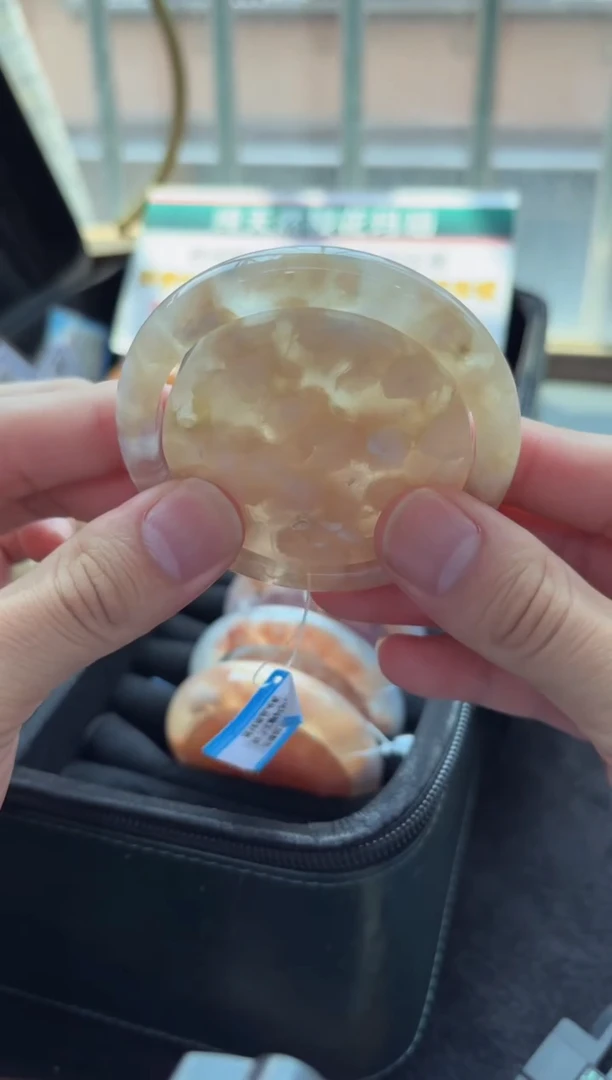 未镶嵌手镯石英质玉C86(57圈赠送镯心)