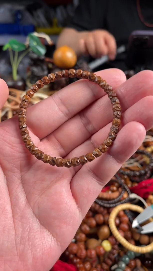 紫金鼠手串王胖子文玩工作室定向